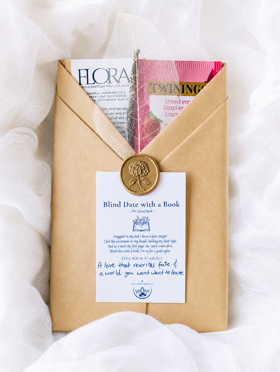 Blind Date with a Book ~ Intuitively chosen just for you.