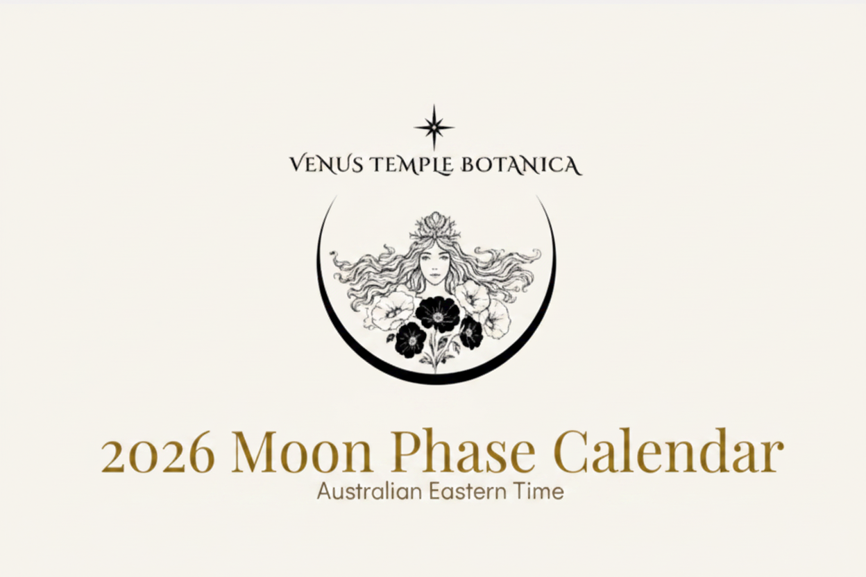 2026 New & Full Moon Phase Calendar AEST