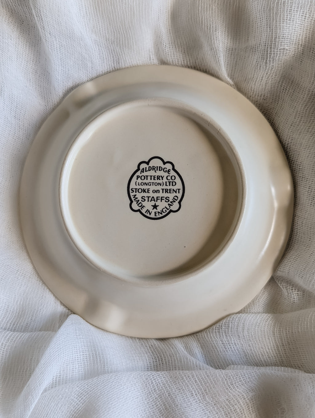 ALDRIDGE POTTERY SACRED OFFERING DISH