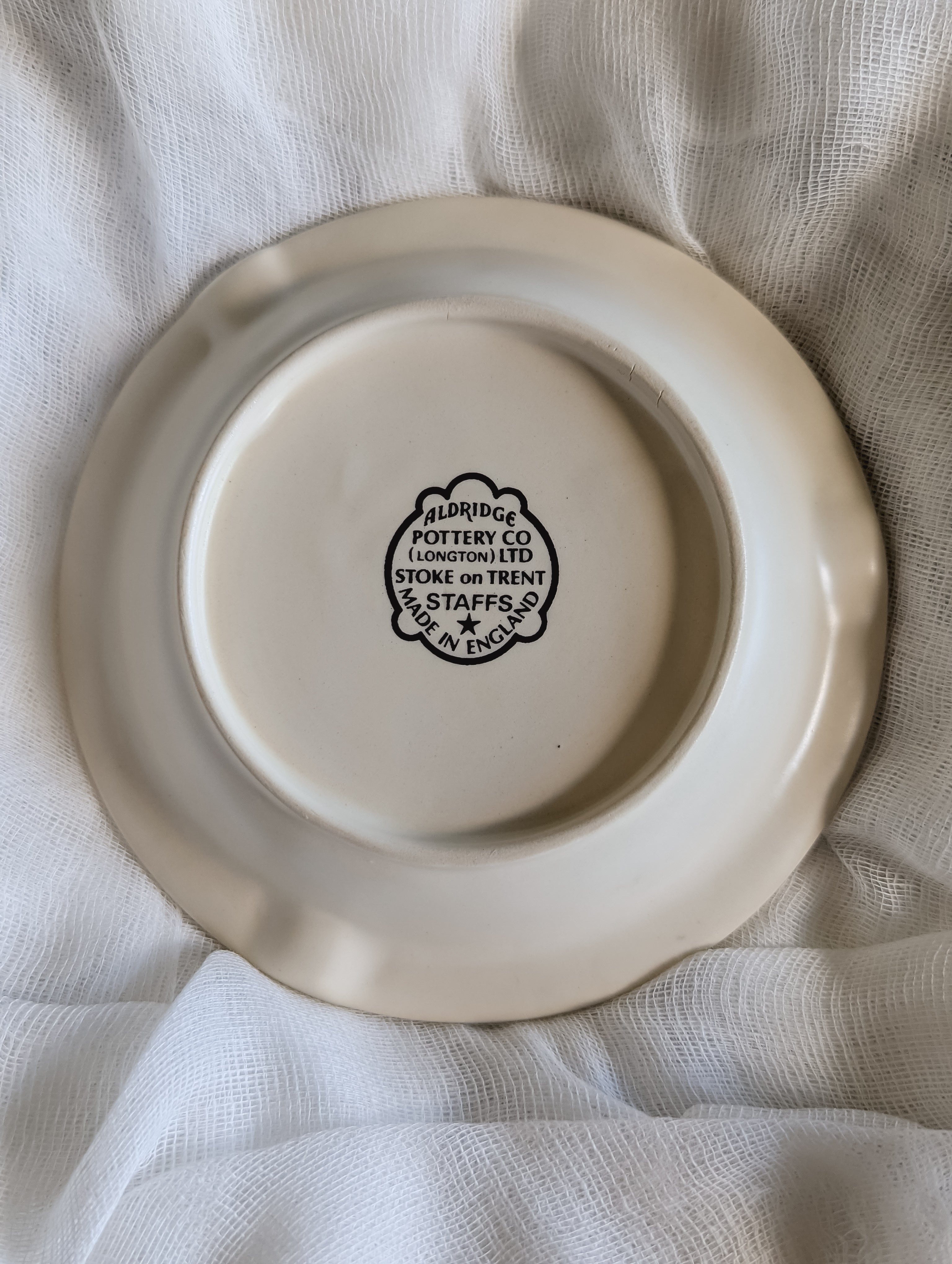 ALDRIDGE POTTERY SACRED OFFERING DISH
