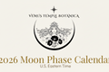 2026 New & Full Moon Calendar U.S Eastern Time