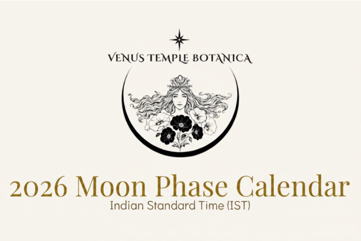 2026 New & Full Moon Calendar Indian Standard Time