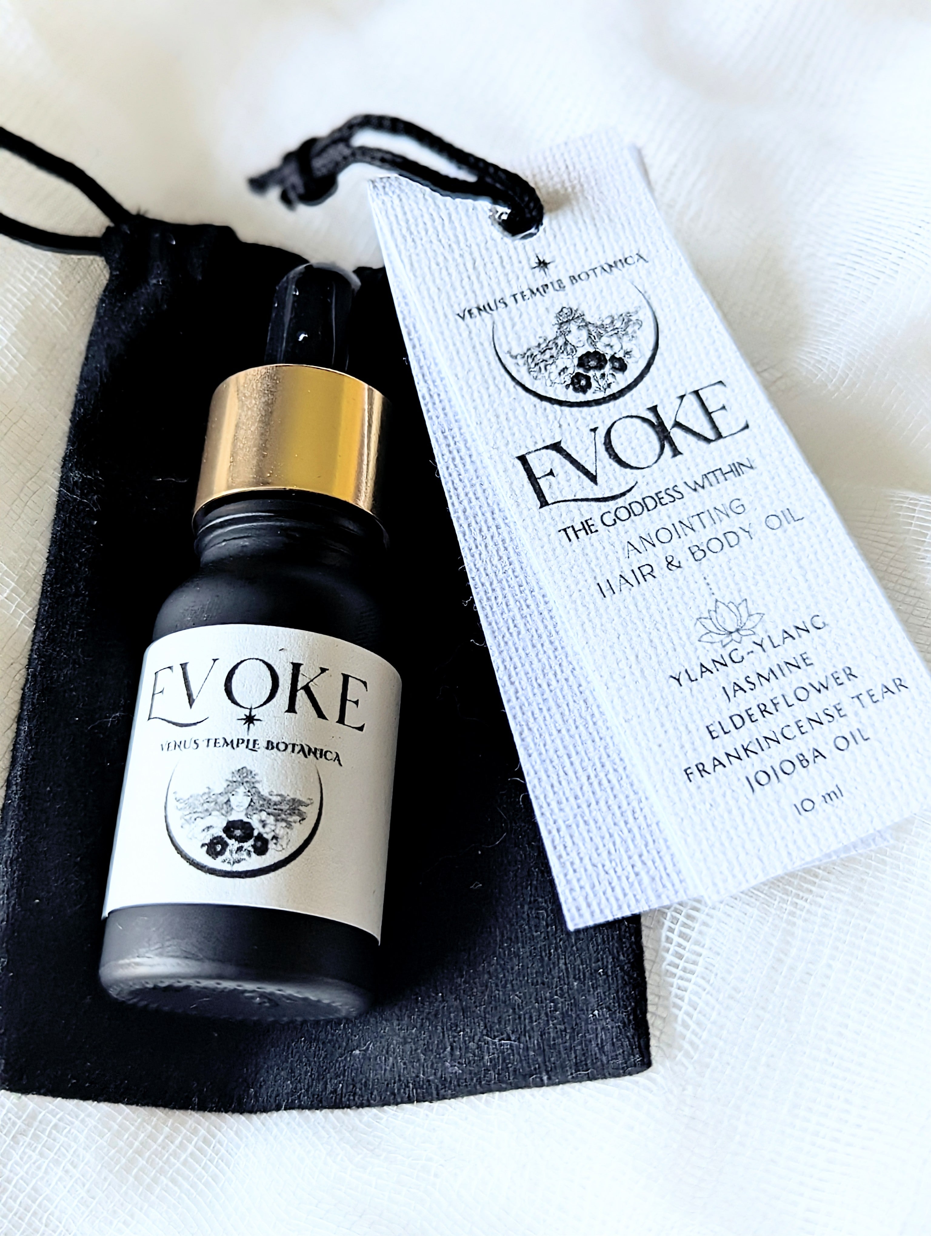 EVOKE ~ The Goddess Within
Anointing Hair & Body Oil | 10ml