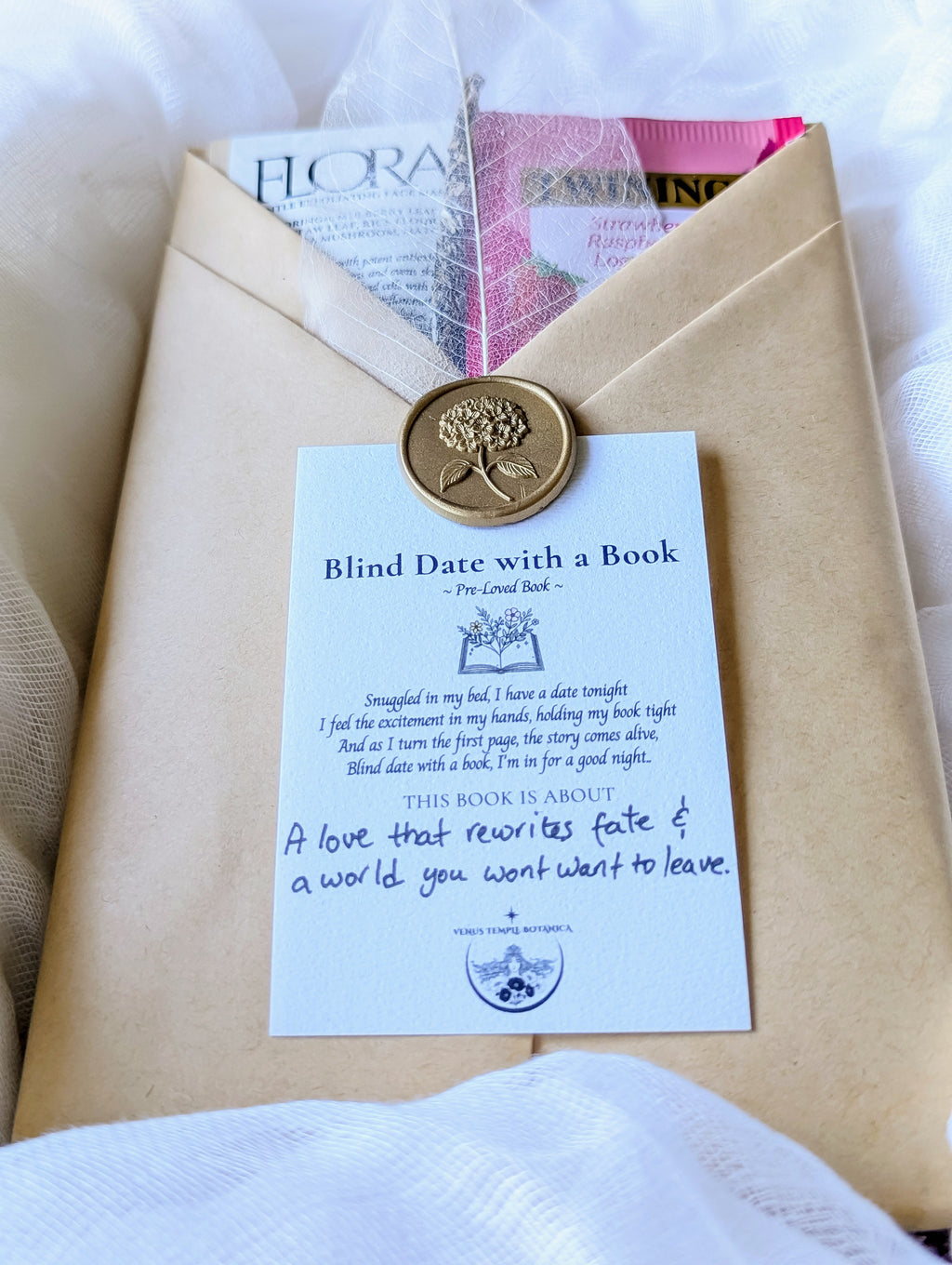 Blind Date with a Book ~ Intuitively chosen just for you.